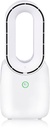 Lifetime Air Bladeloze Ventilator - Stille Ventilator Met Drie Snelheden - Draadloze Bureau Ventilator - Tafel Ventilator Met LED Mood Light - USB-C O
