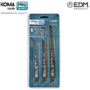 EDM - Kit 6 Lames De Rechange Pour 08776 Koma Tools
