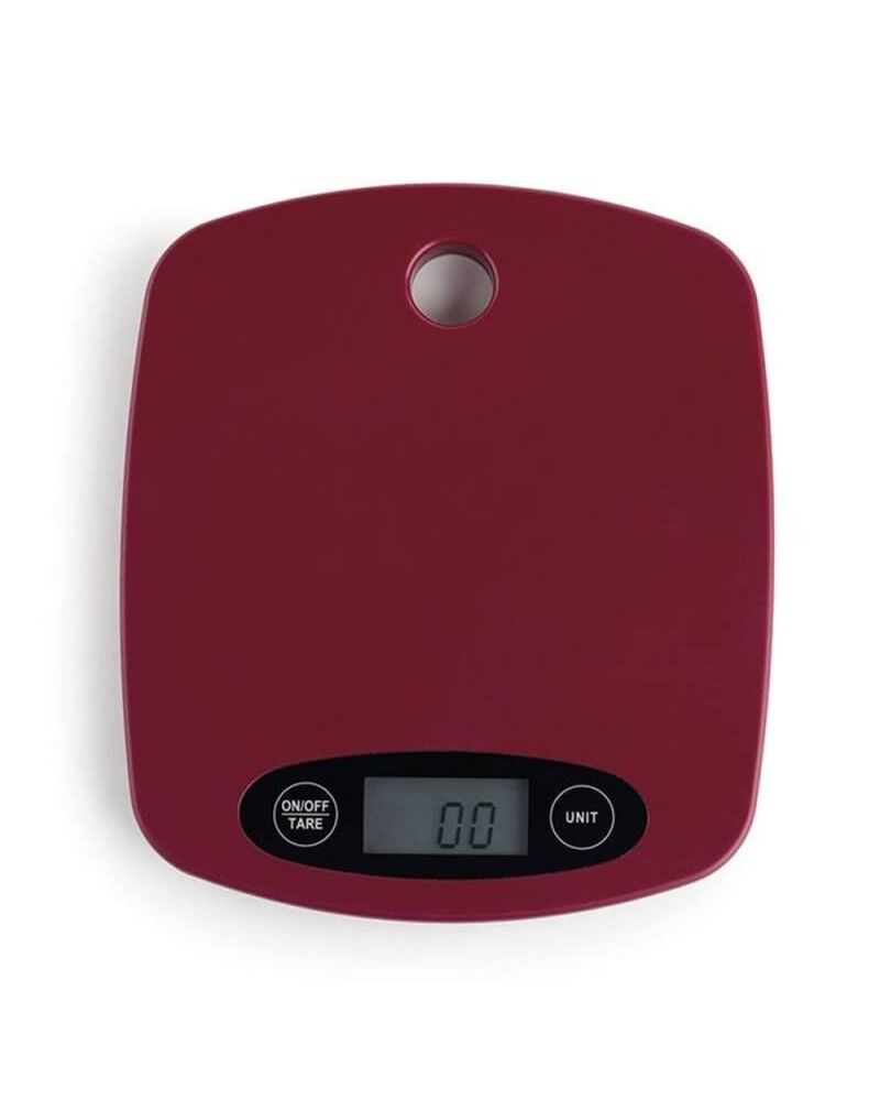 [243996] Balanza Digital de Cocina JATA HBAL1203 Roja 5 kg / 1 g