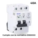 IGA 2P 40A C 10KA Revalco Protector Sobretensiones Permanentes y Transitorias