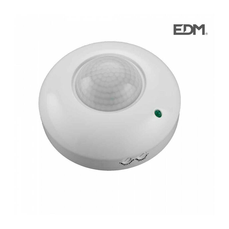 DETECTOR DE MOVIMIENTO DE SUPERFICIE EN TECHO DETECCION 8m EDM