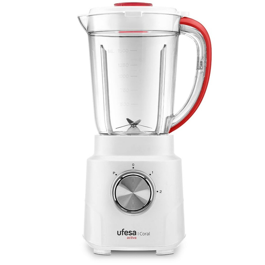 BATID. VASO UFESA CORAL 600W 1,5L 4CUCHI