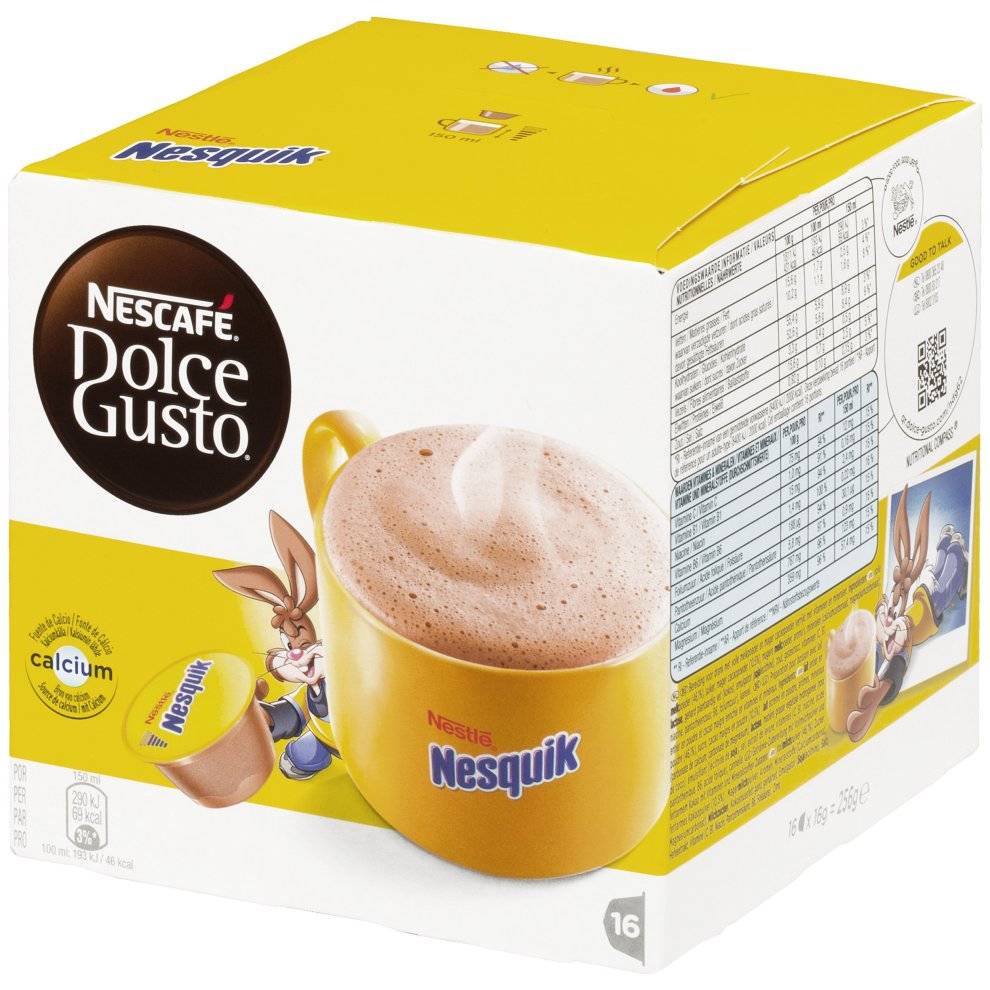 ESTUCHE Dolce Gusto 12395774 NESQUIK 16CAP