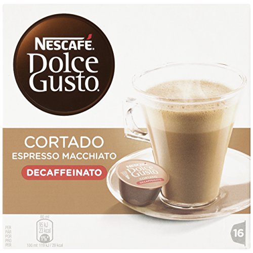 ESTUCHE Dolce Gusto 12213078, CORTADO Descafeinado.