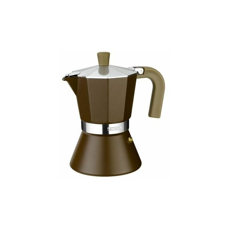 [240006] CAFETERA ITALIANA MONIX 12T NEW CREAM