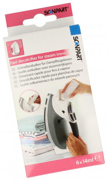Descalcificador para planchas de vapor 14mlX6 Scanpart
