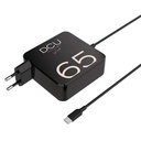 CARGADOR DCU PORTATIL USB C 65W 1.8M