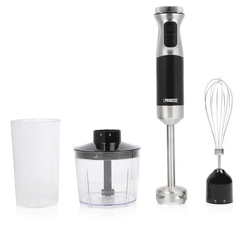 BATIDORA PRINCESS 221222 C/A 1000W PIE INOX