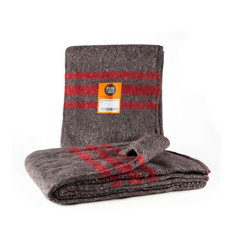 [47232] Manta Protectora Super Fun And Go 410 g Gris 2 × 1,4 m