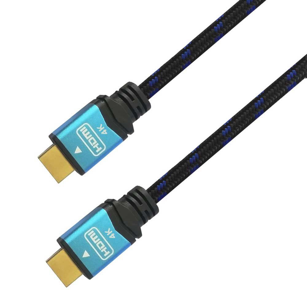 [A120-0358] Cable HDMI 2.0 4K Aisens A120-0358/ HDMI Macho - HDMI Macho/ 3m/ Negro/ Azul