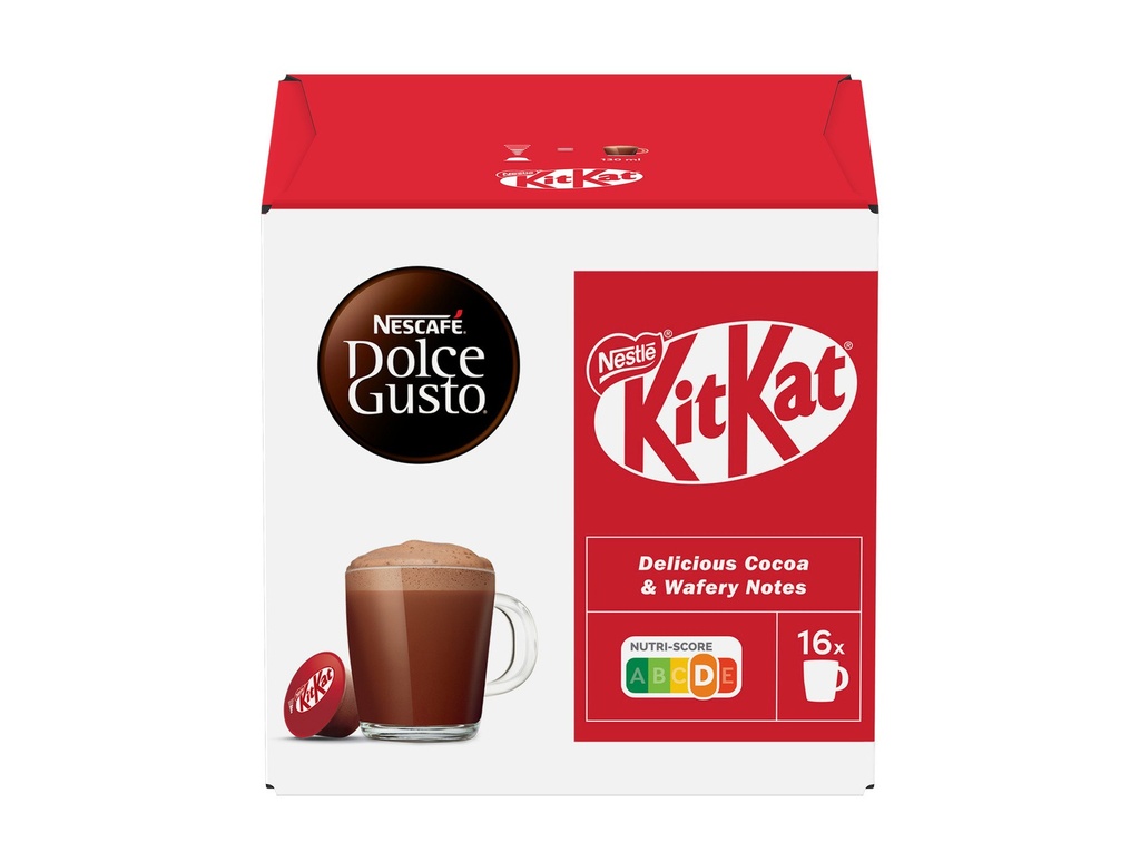 Estuche Dolce Gusto Kit Kat 16 Capsulas