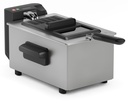 Freidora Princess 181901 3L 2000W Inox con Zona Fría y Tapa con Visor