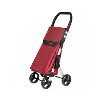 Carro de Compra Duett Muuvi Up 755 Granate 46L 4 Ruedas